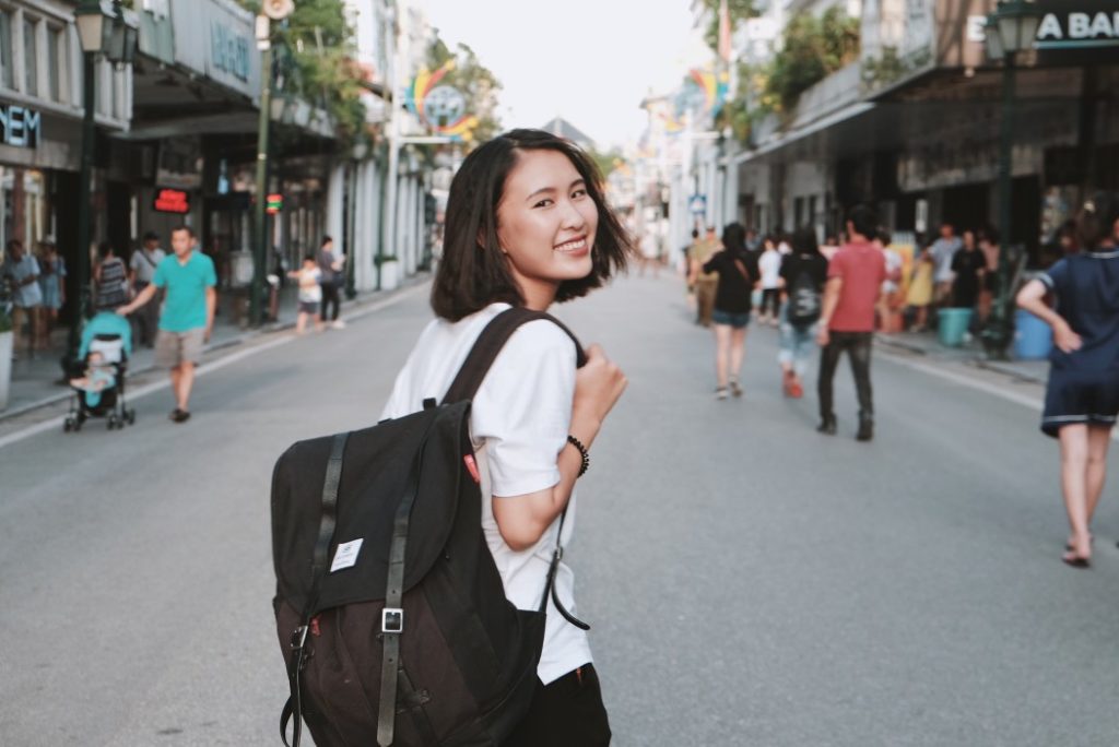 The problem with wearing your backpack incorrectly.