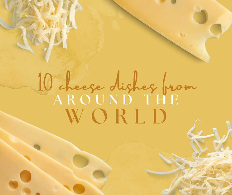 Fly around the world with everybody's favorite--cheese!