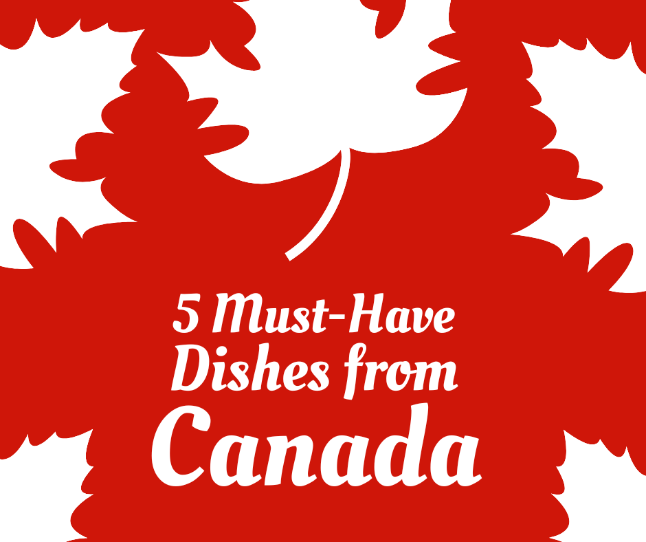 Hey, these dishes from Canada are great, eh?