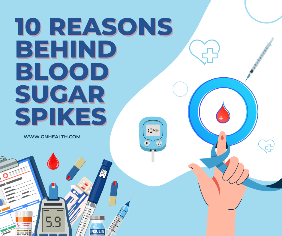Prevent blood sugar spikes with GNHealth!