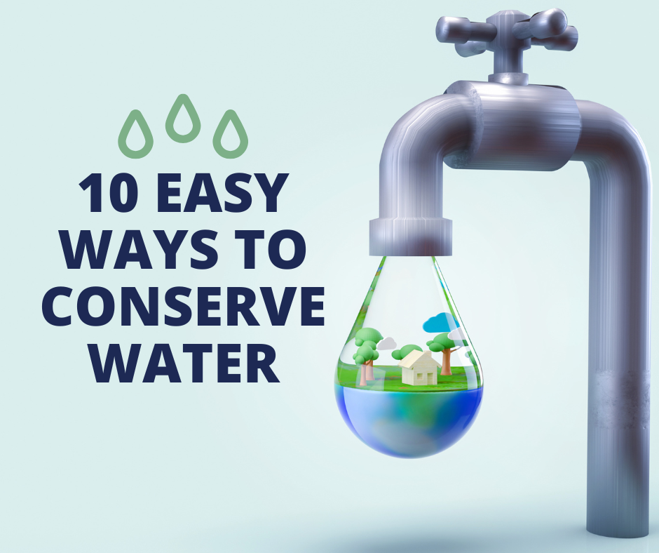 Conserve water with these easy tips.